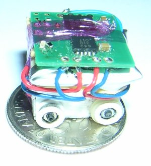 Illustration for article titled Pico Bot: Small as a Quarter, Autonomous, Sensing, But Sadly Destined for the Vapor Bin